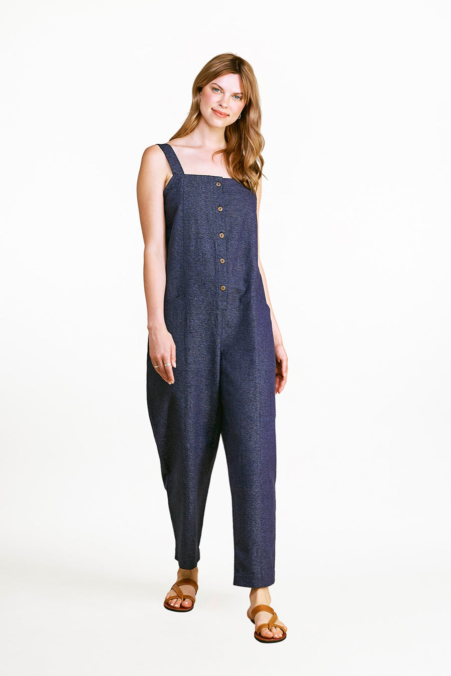 Tessie Jumpsuit in der Marine